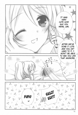 (Bokura no Love Live! 15) [Ameiro (Nanashiki)] Love Step (Love Live!) [English] [/u/ scanlations] - Page 16