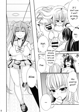 (COMITIA112) [Punisher Punishment (Panimi)] A Big-Tig Twintail Girl gets Screwed by Two Futanari Girls [English] - Page 8