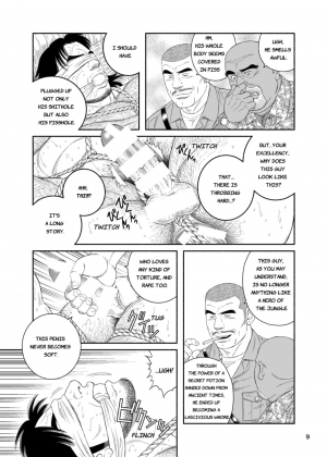  [Bear's Cave (Tagame Gengoroh)] Mitsurin Yuusha Dorei-ka Keikaku Bitch of the Jungle - Enslaved [English] [Digital]  - Page 10