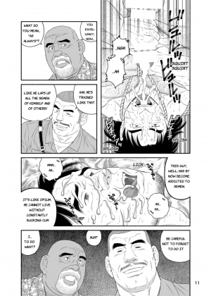  [Bear's Cave (Tagame Gengoroh)] Mitsurin Yuusha Dorei-ka Keikaku Bitch of the Jungle - Enslaved [English] [Digital]  - Page 12