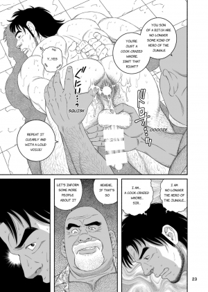  [Bear's Cave (Tagame Gengoroh)] Mitsurin Yuusha Dorei-ka Keikaku Bitch of the Jungle - Enslaved [English] [Digital]  - Page 24
