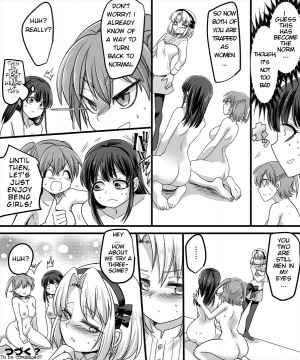 [TSF Mousou Chikusekijo (Minaduki Nanana, Kouji)] Yuutai no Mahoujin 2 ~Anoko ni Haitte Cosplay XXX~ [English] - Page 33