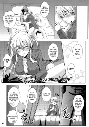 (C91) [The Seventh Sign (Kagura Yuuto)] Haiiro no Kishi ga Ichiban Iyasareru Yoru (The Legend of Heroes: Trails of Cold Steel) [English] {Hennojin} - Page 19