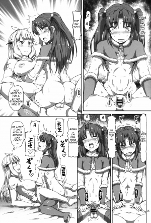  (C90) [.7 (DAWY)] Onee-sama na Succubus to Josou Santa-chan｜Mature Succubus and Young Santa-chan [English]  - Page 16