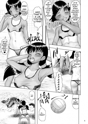  [Mushoku Santaro] Hoshoku Koudou ~Hiyake Beach Volley Naedoko Shussan~ | Predation Behavior ~Tanned Beach Volleyball Seedbed Birth~ [English] {theamdrag} [Digital]  - Page 6