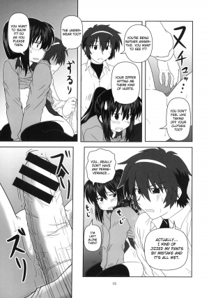 [Circle Credit (Akikan)] Kyonko to Issho (The Melancholy of Haruhi Suzumiya) [English] [CGrascal] - Page 15