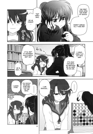 [Circle Credit (Akikan)] Kyonko to Issho (The Melancholy of Haruhi Suzumiya) [English] [CGrascal] - Page 24