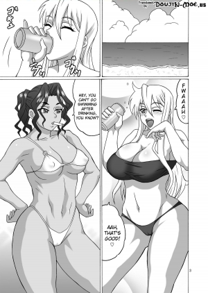 [Heisen-Dou (Hiraizumi Kou)] Beach no BITCH (Highschool of the Dead) [English] [Usual Translations + Doujin-Moe.us] - Page 3