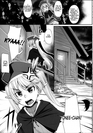 (COMIC1☆11) [Area14 (Kasei)] Elf Shimai to Orc-san | Elf Sisters And The Orc [English] [Tremalkinger] - Page 6