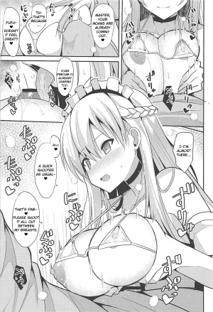 (C94) [Nekonokone (Takeyuu)] Belfast to Kekkon Shoya | Wedding Night with Belfast (Azur Lane) [English] =HOXY= - Page 9