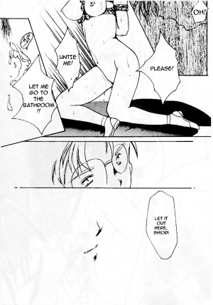 (C49) [HIGH RISK REVOLUTION (Aizawa Hiroshi)] Shiori Daisanshou Yami no Kokuin | Shiori Vol.3 Indication of the Darkness (Tokimeki Memorial) [English] =LWB= - Page 45