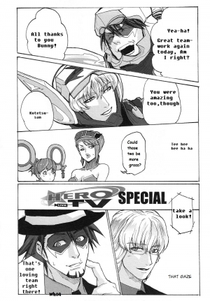 (C82) [UNKY (Unko Yoshida)] ONE HUNDRED SLAPPING (speechless) (Tiger & Bunny) [English] [Leon + Amyused] - Page 29