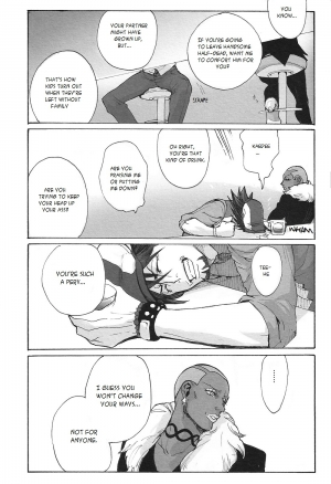 (C82) [UNKY (Unko Yoshida)] ONE HUNDRED SLAPPING (speechless) (Tiger & Bunny) [English] [Leon + Amyused] - Page 37