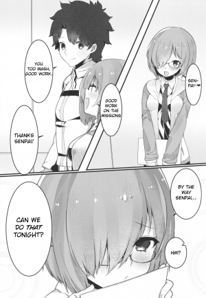 (C93) [Ofuton de Suyaa (Mitsudoue)] Ecchi Shi Mash (Fate/Grand Order) [English] [NHNL] - Page 3