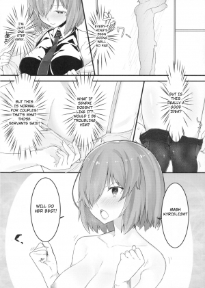 (C93) [Ofuton de Suyaa (Mitsudoue)] Ecchi Shi Mash (Fate/Grand Order) [English] [NHNL] - Page 8