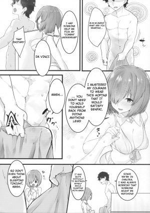 (C93) [Ofuton de Suyaa (Mitsudoue)] Ecchi Shi Mash (Fate/Grand Order) [English] [NHNL] - Page 10