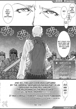 (SC31) [Alice no Takarabako (Mizuryu Kei)] Kyou Kara Fuuzoku Debut | Today's the Debut of Sex Service (Final Fantasy XII) [English] [D-W] - Page 12