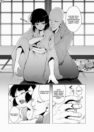 [Yadokugaeru (locon)] Sumizome [English] =Short Wharf= [Decensored] - Page 7