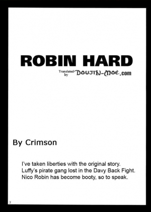[Crimson Comics (Carmine)] Robin Hard (One Piece) [English] - Page 3