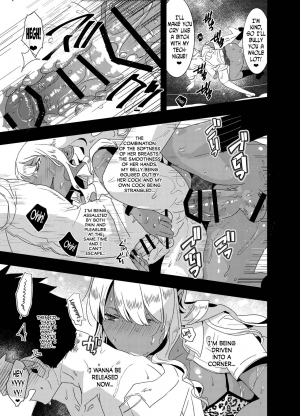 [Aimaitei (Aimaitei Umami)] Futanari Kyokon Kuro Gal ni Gyaku Anal Fukujuu Saserareru nante... [English] [N04H] [Digital] - Page 18