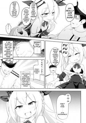 (C97) [Yusei Haguruma (Victanyas)] Namaiki Kuchikukan Wakarase Challenge | I'll Make You Understand Challenge (Azur Lane) [English] [LoliLab Translations] - Page 5