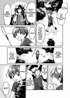  [Uchuusen Shoujigou (Shouji Nigou)] Takkun to Kitsune no Onee-san | Takkun and the Fox Onee-san [English][Digital]  - Page 7