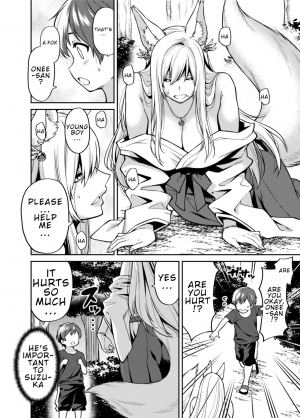  [Uchuusen Shoujigou (Shouji Nigou)] Takkun to Kitsune no Onee-san | Takkun and the Fox Onee-san [English][Digital]  - Page 8