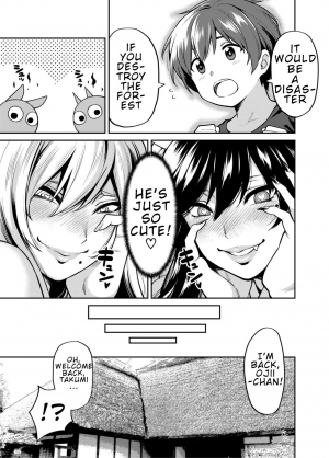  [Uchuusen Shoujigou (Shouji Nigou)] Takkun to Kitsune no Onee-san | Takkun and the Fox Onee-san [English][Digital]  - Page 27