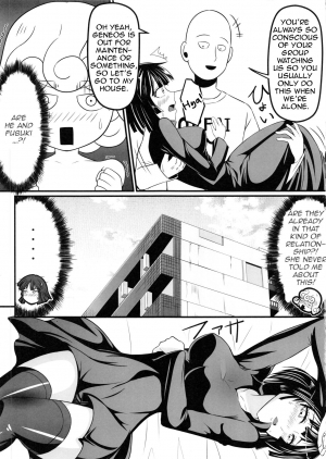 (C89) [Uchuu ☆ Porta (Kawa)] Dekoboko Love Sister (One Punch Man) [English] [Zero Translations] - Page 7