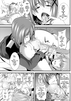 (Lyrical Magical 6) [SAZ (soba, Soukurou)] Tanumimi Mosaic (Mahou Shoujo Lyrical Nanoha) [English] [Toniglobe] - Page 9