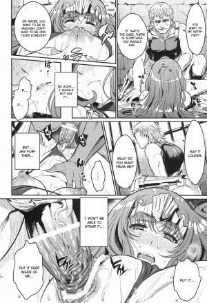 (C82) [Kusari Caterpillar (Yoshiron)] Dorei Kishi (Queen's Blade) [English] {CGrascal} - Page 18