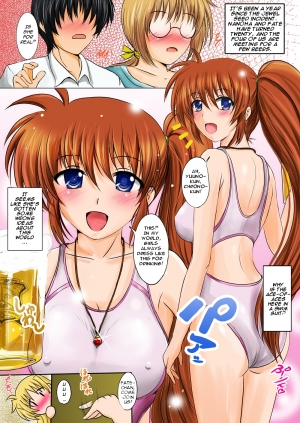 (C76) [Shouchuu MAC (Hozumi Kenji)] Nouryou! Mahou Shoujo no Ichiban Shibori! (Mahou Shoujo Lyrical Nanoha) [English] =Wrathkal+Eggo= - Page 3