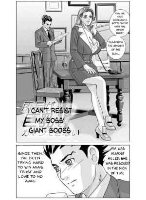 [D-LOVERS (Nishimaki Tohru)] Gyakuten-Nyukan | Reverse Breast Rape (Ace Attorney) [English] [Digital] - Page 5