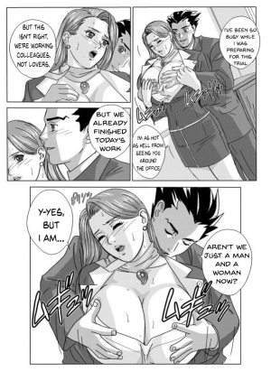 [D-LOVERS (Nishimaki Tohru)] Gyakuten-Nyukan | Reverse Breast Rape (Ace Attorney) [English] [Digital] - Page 7