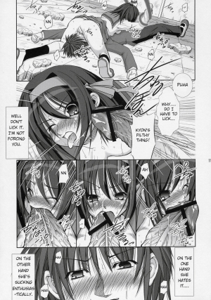 (SC31) [Takane no Hanazono (Takane Nohana)] Suzumiya Haruhi no Seiheki | Haruhi Suzumiya's Fetish (The Melancholy of Haruhi Suzumiya) [English] [EHCOVE] - Page 15