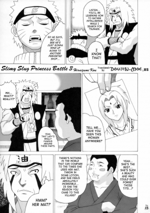 (C70) [Tsurikichi-Doumei (Hiraizumi Kou)] Aivi to Tsunade wo han Rudakeno Hon | Slimy Slug Princess Battle 3 (Soul Calibur, Naruto) [English] {Doujin-Moe.us} - Page 3