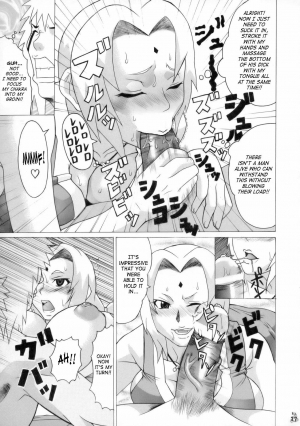 (C70) [Tsurikichi-Doumei (Hiraizumi Kou)] Aivi to Tsunade wo han Rudakeno Hon | Slimy Slug Princess Battle 3 (Soul Calibur, Naruto) [English] {Doujin-Moe.us} - Page 7