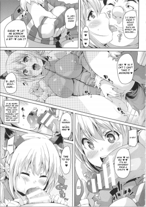  [Marui Maru] PakoPako Douwa - Ookami-chan Cho Bicchi | Banging Fairy Tale - Wolf-chan is an Ultra Bitch (Kemopai ~ Sakusei Girls ~) [English] [sureok1]  - Page 8