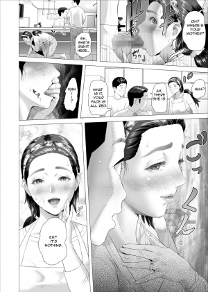 [Hy-dou (Hyji)] Kinjo Yuuwaku Musuko ni Otto no Soba de Dakareru Haha Hen | Neighborhood Seduction. Son Making Love to His Mother Beside Her Husband [English] [Amoskandy] - Page 27