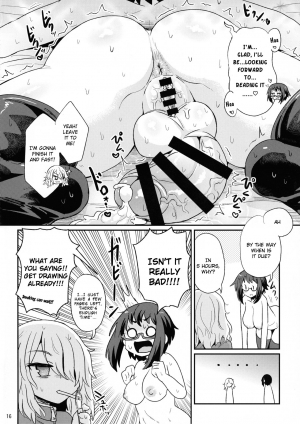 (C93) [Konnyaku Nabe (magifuro Konnyaku)] Mecha Shiko Shichau Kei Joshi [English] - Page 17