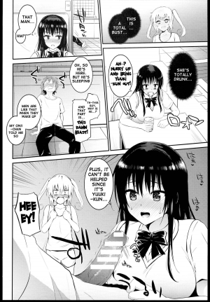 (C85) [Morimiyakan (Morimiya Masayuki)] Docchi to Suruno? | Which One To Do? (To LOVE-Ru) [English] {doujin-moe.us} - Page 4