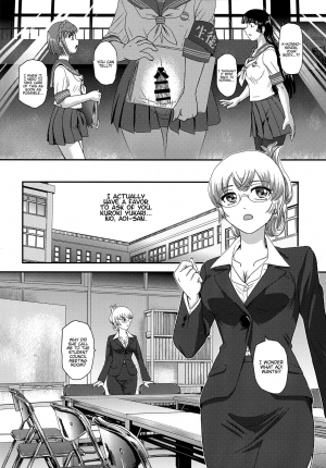 (C97) [Behind Moon (Dulce-Q)] Futanari nanode Gakkou Seikatsu ga Fuan desu 4 [English] {Hennojin} - Page 5