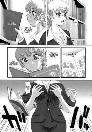 (C97) [Behind Moon (Dulce-Q)] Futanari nanode Gakkou Seikatsu ga Fuan desu 4 [English] {Hennojin} - Page 6