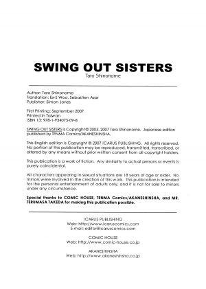 [Shinonome Tarou] Swing Out Sisters [English] - Page 179