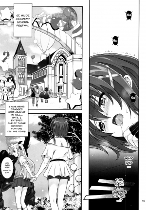 (C91) [Cyclone (Izumi, Reizei)] T-28 WARUIKO (Mahou Shoujo Lyrical Nanoha) [English] {Doujins.com} - Page 4