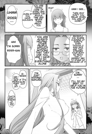 [Gamute de Kotei (Ohmi Takeshi)] Fate/stay night Rider-san to Shounen no Nichijou (Fate/stay night) [English] [farfallavendetta] - Page 5