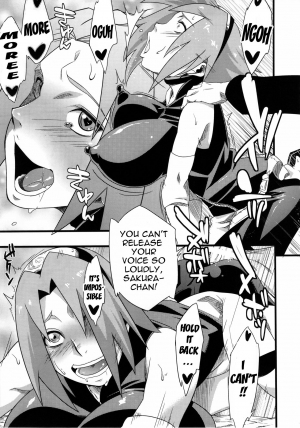 (C85) [Karakishi Youhei-dan Shinga (Sahara Wataru, Sentarou, Tao)] Saboten Nindou 2 (Naruto) [English] {doujins.com} - Page 10