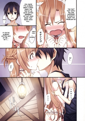 (C81) [ASTRO CREEP (Matsuryu)] Sword Art Extra (Sword Art Online) [English] [life4Kaoru] - Page 8