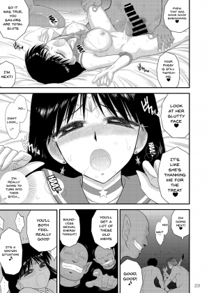 [BLACK DOG (Kuroinu Juu)] Bisoku Zenshin | Flirtation Sped Forward (Bishoujo Senshi Sailor Moon) [English] {Doujins.com} [Digital] - Page 23