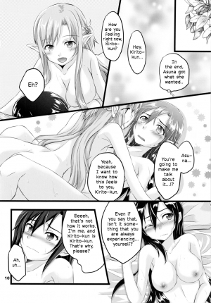  (C88) [AQUA SPACE (Asuka)] Kiriko-chan to Asobou! 2 | Let's play with Kiriko-chan! 2 (Sword Art Online) [English] [EHCOVE]  - Page 10